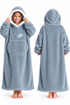 Wearable Hooded Fleece Blanket