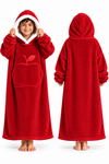 Wearable Hooded Fleece Blanket