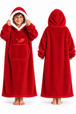 Wearable Hooded Fleece Blanket