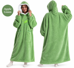 Wearable Hooded Fleece Blanket