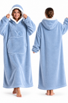 Wearable Hooded Fleece Blanket