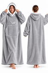Wearable Hooded Fleece Blanket