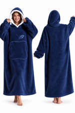 Wearable Hooded Fleece Blanket